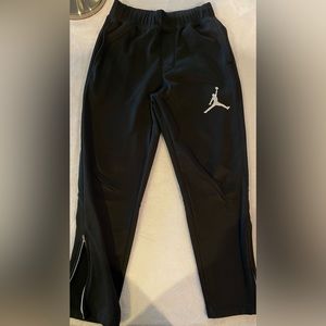 Nike sweat pants. Size 10-12, Jordan, black